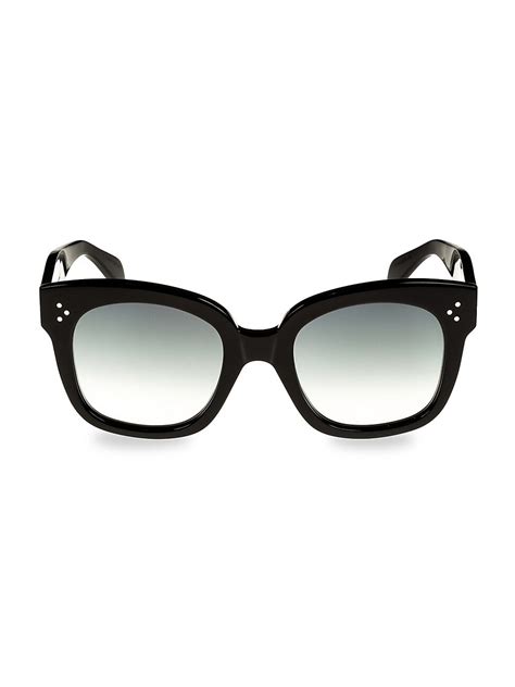celine square plastic sunglasses